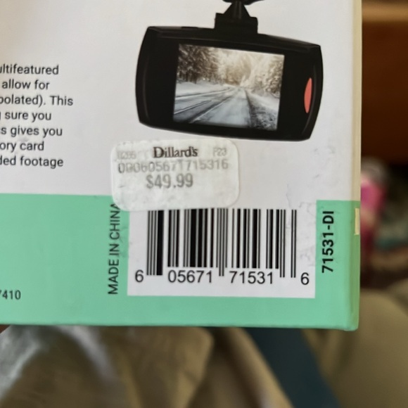 NIB Dash Camera-New in unopened box HD Dash Camera.  Purchased new & never used. - Picture 7 of 7